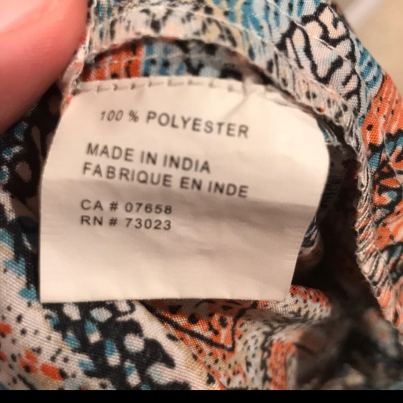 QED London Strapless Print Jumpsuit - Picture 7 of 7